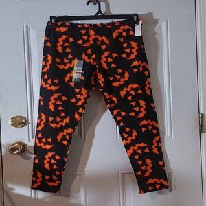 BRAND NEW No Boundaries Halloween Pants with Pumpkin Design sz 11-13 L